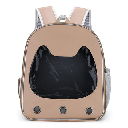Pet Supplies Cat Carrier Backpack, Space-Style Bag, Light Transparent Pet Carrier, Comfortable and Breathable Cat Backpack, Large Capacity