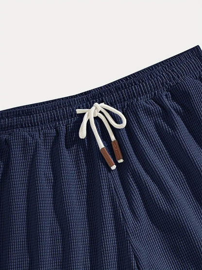 Cross-Border European and American Men's Casual Sports Shorts Summer Versatile Men's Large Size Loose Five-Point Pants Pineapple Plaid Shorts for Men