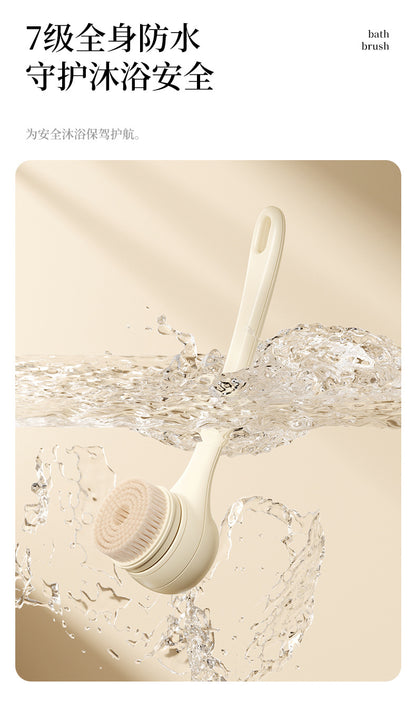 Cross-Border Electric Bath Brush Rotating Multi-Functional Bath Brush Waterproof Lazy Bath Brush Back Rub Bath Instrument Home