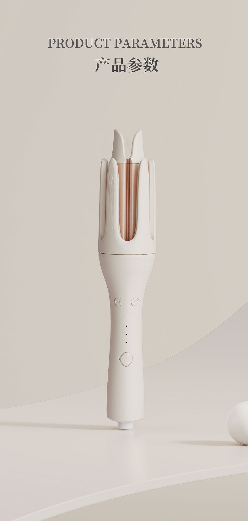 Factory Direct Supply Curling Iron for Big Waves, Fully Automatic Curling Iron, Rotating Korean Style Lazy Electric Curling Iron That Does Not Damage Hair