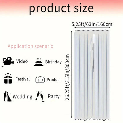 Wedding gauze curtain white gauze cross-border outdoor gauze curtain scene background decoration party wedding gauze wedding arch