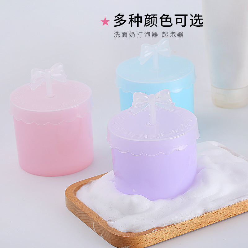 Facial Cleanser Foamer Facial Cleansing Hair Foam Bubble Bag Soap Bag Foam Foam Cup Boxed Factory Wholesale