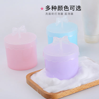 Facial Cleanser Foamer Facial Cleansing Hair Foam Bubble Bag Soap Bag Foam Foam Cup Boxed Factory Wholesale
