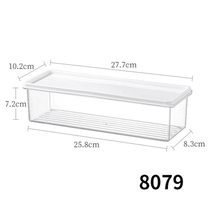 Storage box with lid storage box transparent acrylic kitchen cosmetics sundries station snacks toys clothes books