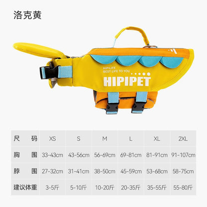 Summer Animal Modeling Small Bee Dog Life Jackets Medium Small Dog Universal Dog Swimsuit Pet Flotation Suit