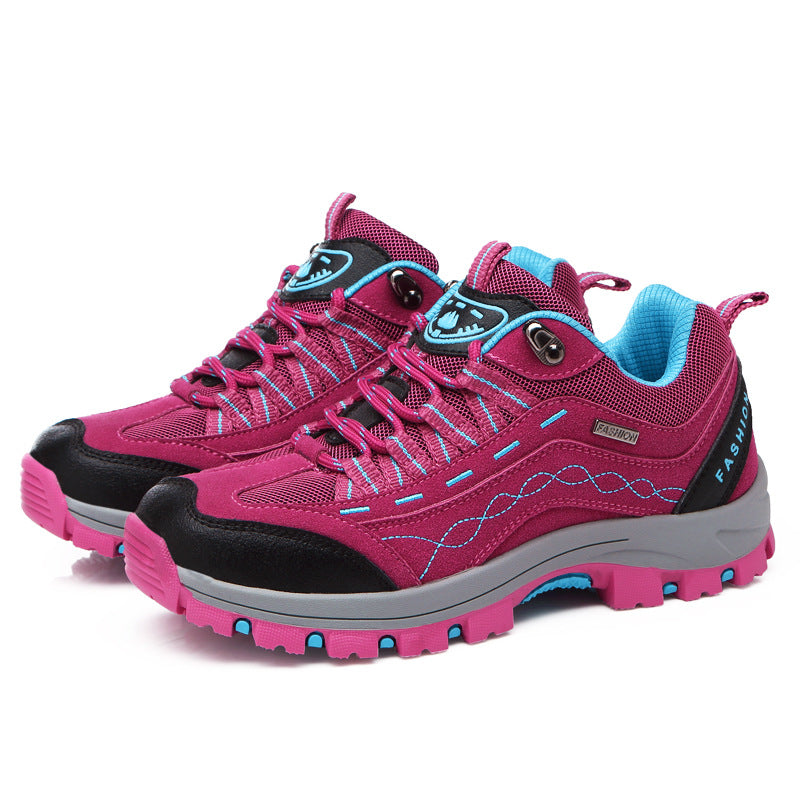 Cross-Border Recommendation for Autumn and Winter Men's Low-Top Outdoor Mountaineering and Hiking Sports Shoes, Men's Non-Slip and Wear-Resistant Work Boots