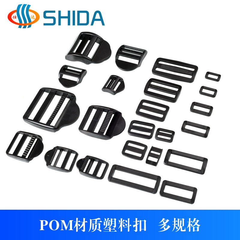 Spot Plastic Double Buckle Clothing Accessories Snap Buckle Back Box Book Mountaineering Bag Accessories Connection Safety Buckle