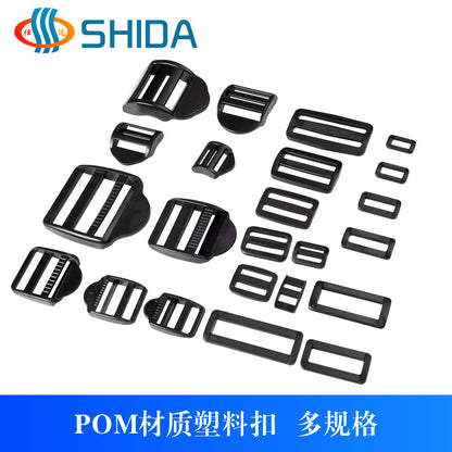 Spot Plastic Double Buckle Clothing Accessories Snap Buckle Back Box Book Mountaineering Bag Accessories Connection Safety Buckle