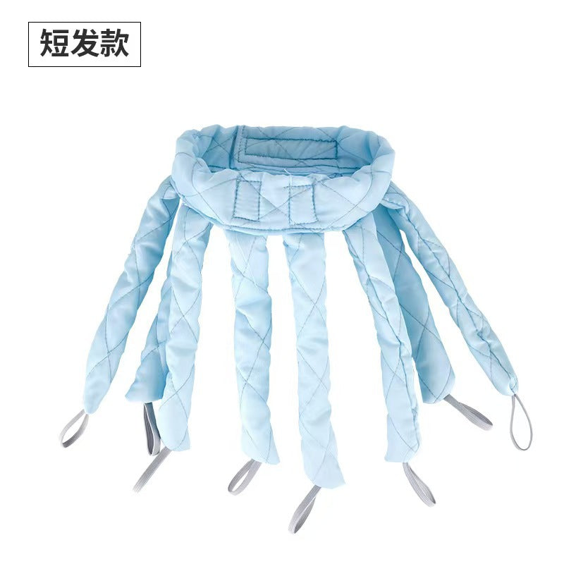 Detachable Velcro Eight-Claw Curling Iron Factory Sleep Headband for Big Waves, Heat-Free, No Hair Damage, Lazy Sponge Curler