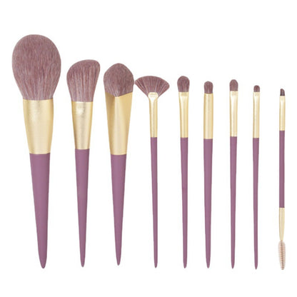 Cangzhou Little Purple Potato Makeup Brush Set Loose Powder Brush Eyeshadow Brush Foundation Brush Portable Beauty Brush Makeup Tools