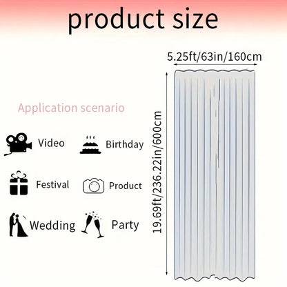 Wedding gauze curtain white gauze cross-border outdoor gauze curtain scene background decoration party wedding gauze wedding arch