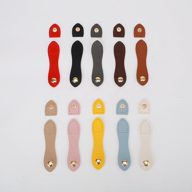 Multicolor leather buckle luggage hardware accessories diy handmade bag universal leather buckle buckle gourd shape