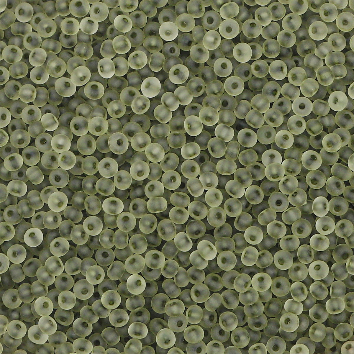 High quality domestic transparent frosted rice beads loose beads handmade DIY bracelet necklace accessories material factory direct sales