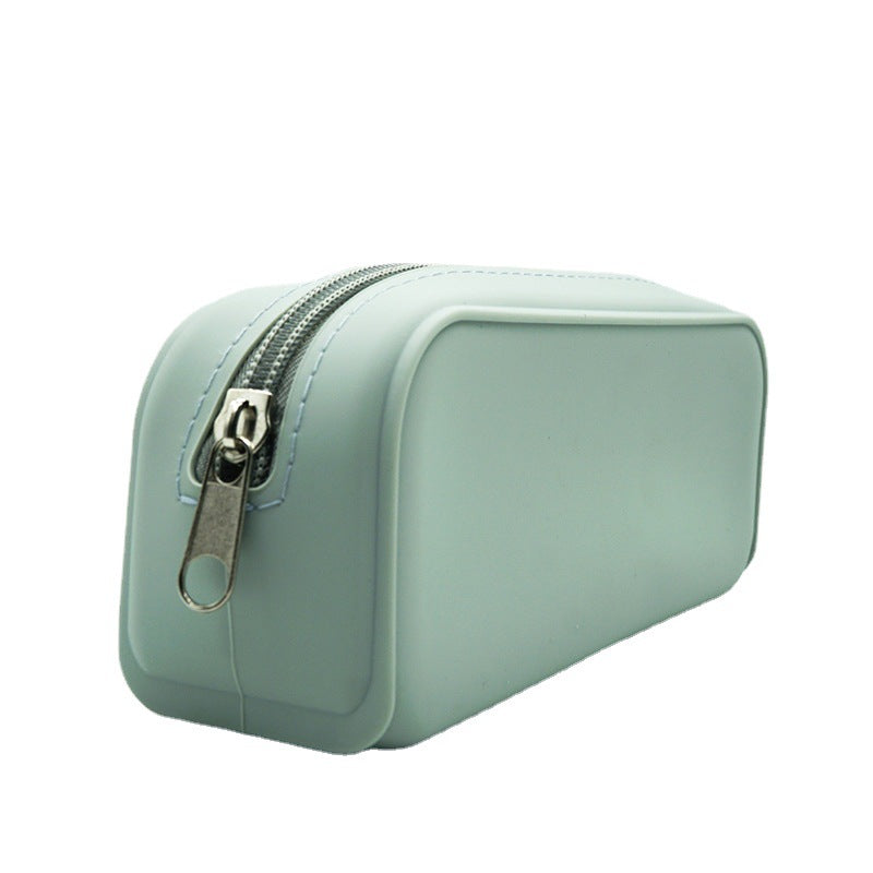 Large-Capacity Silicone Pencil Case Stationery Box Storage Multifunctional Large Pencil Case for Primary School Students Silicone Pencil Case for Primary School Students