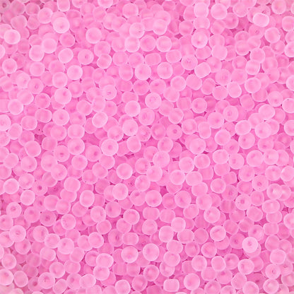 High quality domestic transparent frosted rice beads loose beads handmade DIY bracelet necklace accessories material factory direct sales