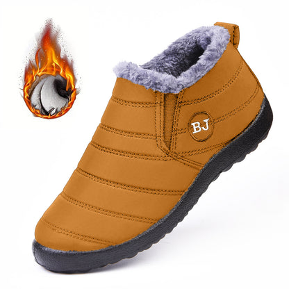Cross-Border Large Size 36-47 Cotton Boots Soft Sole Waterproof Old Beijing Cotton Shoes Snow Boots Amazon Temu Dropshipping