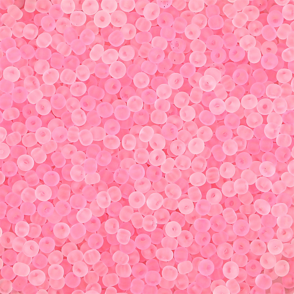 High quality domestic transparent frosted rice beads loose beads handmade DIY bracelet necklace accessories material factory direct sales