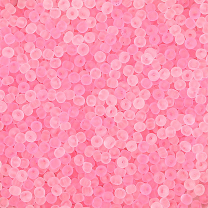 High quality domestic transparent frosted rice beads loose beads handmade DIY bracelet necklace accessories material factory direct sales