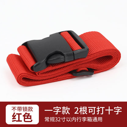 Trunk strap cross packing belt safety fixing consignment travel box protection tightening reinforcement belt binding rope