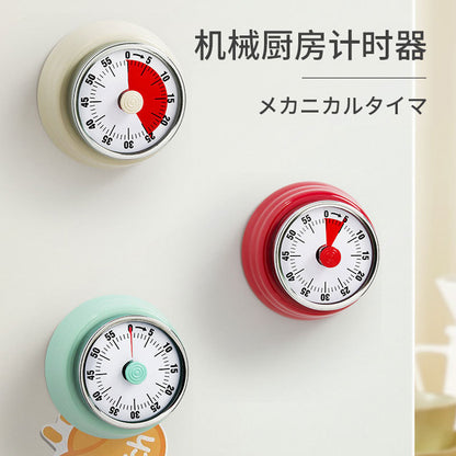Export mechanical timer kitchen cooking timing reminder visual time management alarm clock countdown magnetic attraction