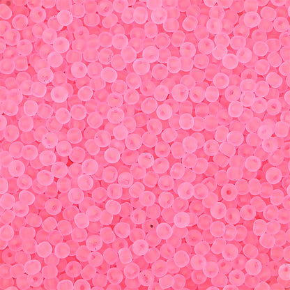 High quality domestic transparent frosted rice beads loose beads handmade DIY bracelet necklace accessories material factory direct sales