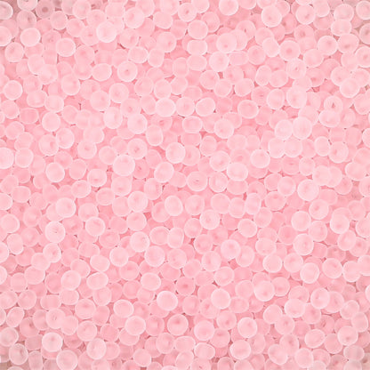 High quality domestic transparent frosted rice beads loose beads handmade DIY bracelet necklace accessories material factory direct sales