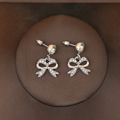 Korean Bride Necklace Earrings Two-piece Decorations Wedding Yarn Wedding Jewelry Wedding Accessories Dance Studio