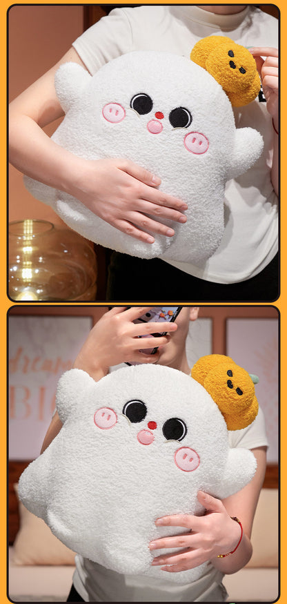 Cute Halloween Pumpkin Doll Ghost Imp Pillow Plush Toy Decoration Sofa Ornament Doll