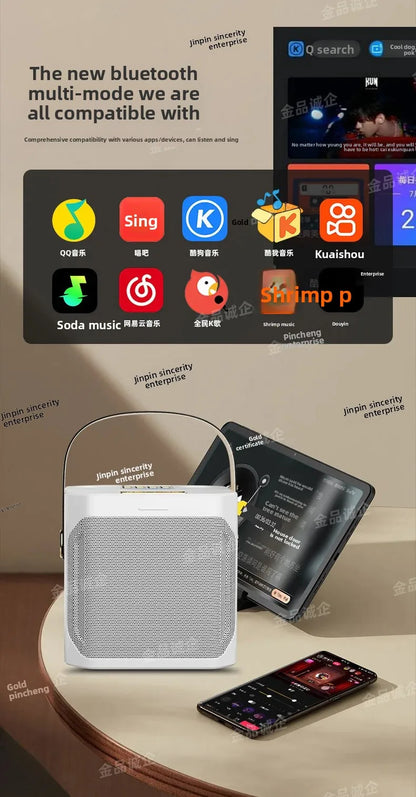 Cross-Border S882 Outdoor Karaoke Bluetooth Speaker High Volume Ys203 Home Wireless Microphone All-In-One Small Speaker