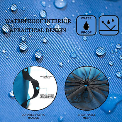 Cross-Border Rv Outdoor Hose Bag, Outdoor Travel Waterproof Hose Storage Bag, Dustproof Storage Bag for Wires and Miscellaneous Items