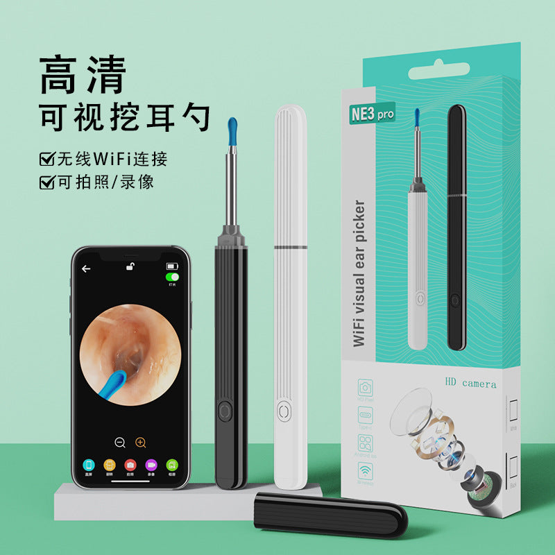 Visual ear pick cross-border special new NE3pro wireless smart ear pick endoscope ear pick visual ear pick