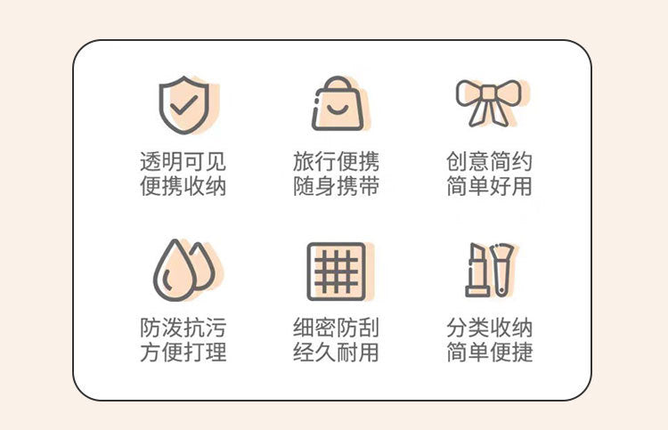 High-End Portable Travel Large-Capacity Toiletry and Makeup Storage Bag, Large-Capacity, High-Looking, Light Luxury Makeup Bag