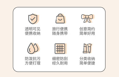 High-End Portable Travel Large-Capacity Toiletry and Makeup Storage Bag, Large-Capacity, High-Looking, Light Luxury Makeup Bag