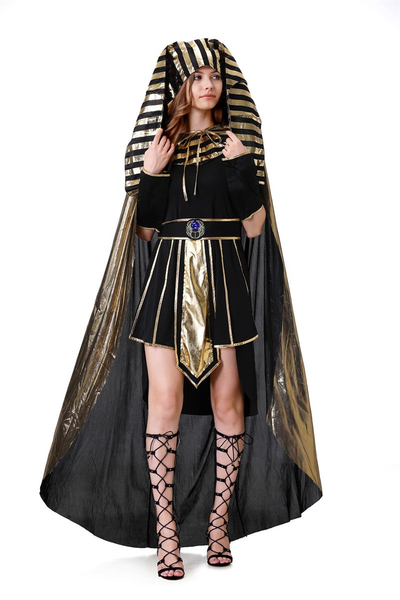 Adult Couple Cleopatra Goddess Pharaoh Masquerade Party Clothes cosplay Halloween Costumes