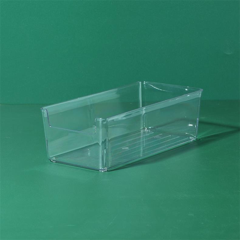 Food-Grade Storage Box, Acrylic Refrigerator Storage, Desktop Book Storage Box, Student Dormitory Sundries, Facial Mask Organization