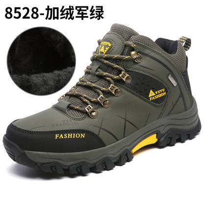 Cross-Border Recommendation for Autumn and Winter Men's Low-Top Outdoor Mountaineering and Hiking Sports Shoes, Men's Non-Slip and Wear-Resistant Work Boots