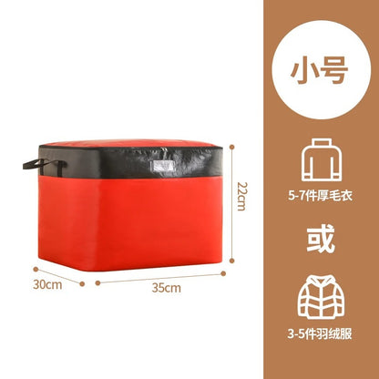 Large Capacity Moving Packing Thickened Storage Artifact Bag Luggage Clothes Fit Bag Snakeskin Bag Waterproof Quilt