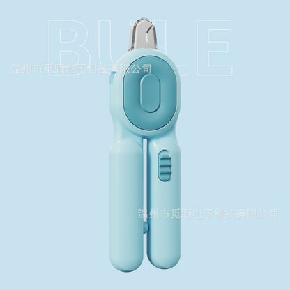 Cross-Border Two-In-One Pet Nail Clippers, Cat Claw Nail Trimmers, Nail Files, Nail Grinders, Pet Supplies