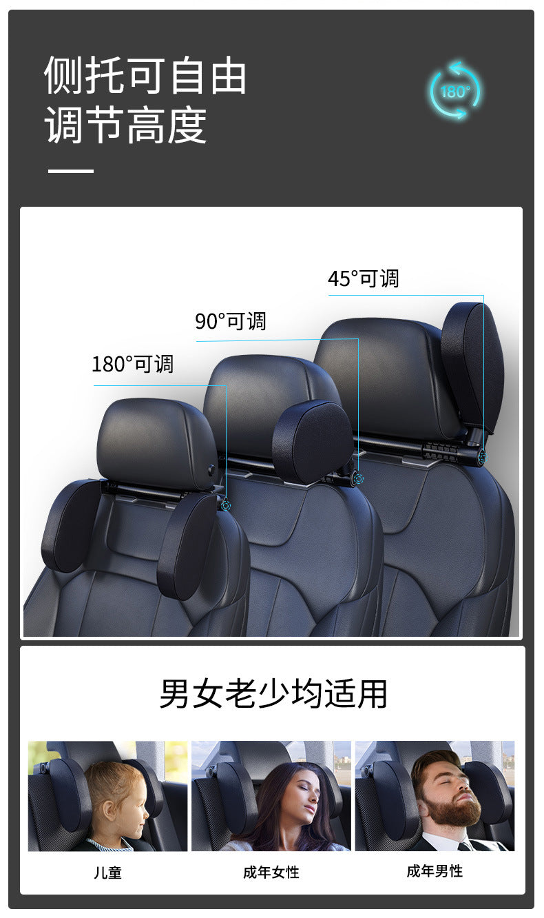 New Universal Car Cartoon Pillow Neck Pillow Breathable Car Seat Headrest Pillow Car Interior Supplies