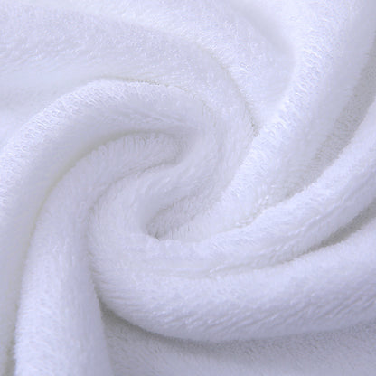 Hotel towel bath towel extra large absorbent pure cotton beauty salon hotel hot spring bed & breakfast white towel bath towel can add Logo