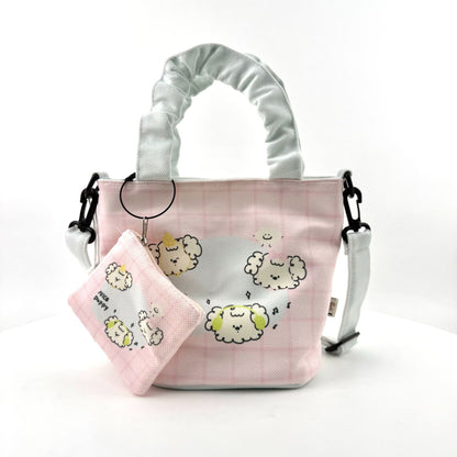 New Girls Handbag Storage Bag Cute Lunch Box Bag Handbag Mother Bag Korean Cartoon Bag Hand Bag