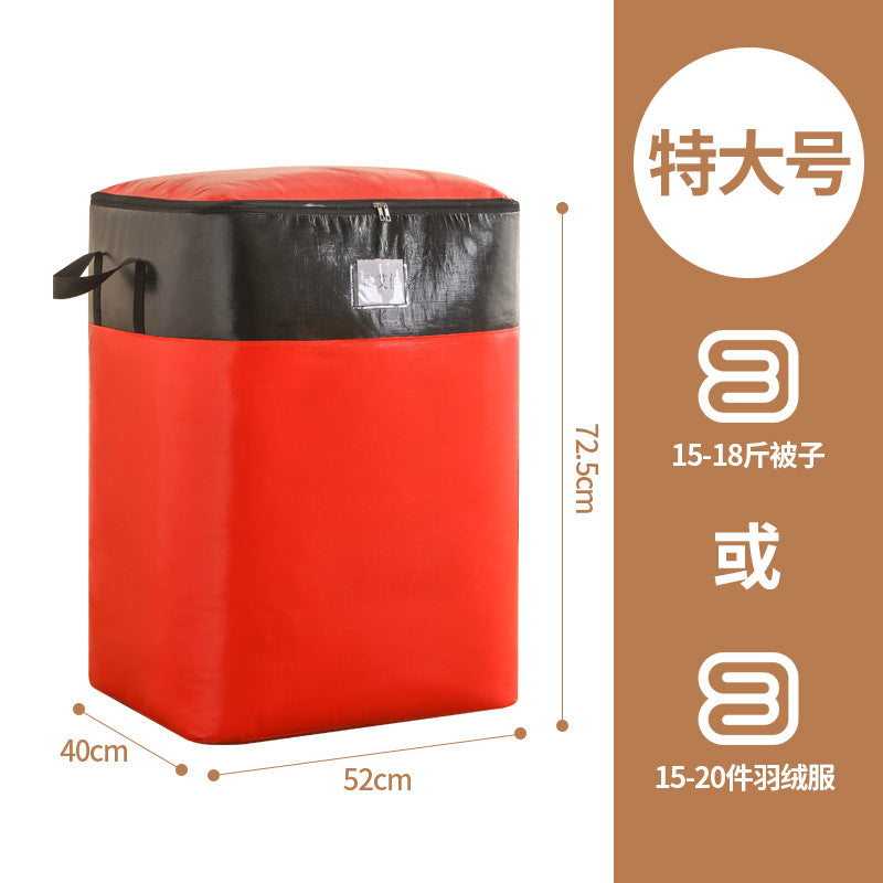 Large Capacity Moving Packing Thickened Storage Artifact Bag Luggage Clothes Fit Bag Snakeskin Bag Waterproof Quilt