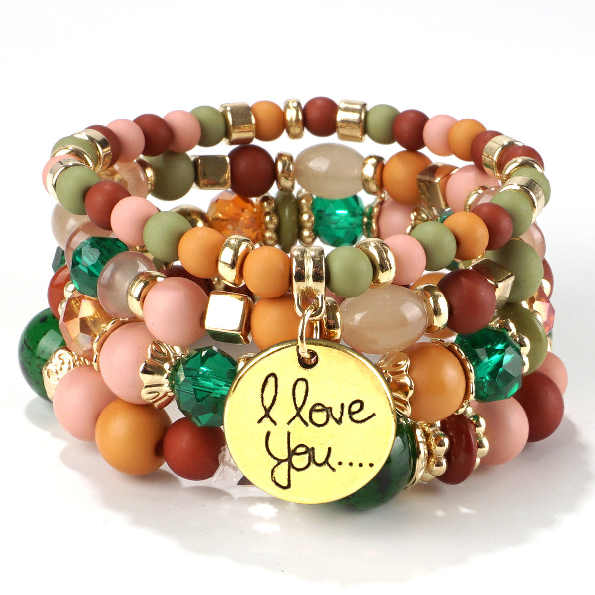 European and American Cross-Border Hot-Selling New Bohemian Bracelets Creative Tassel Multi-Layer Beaded Bracelets Fashion Jewelry