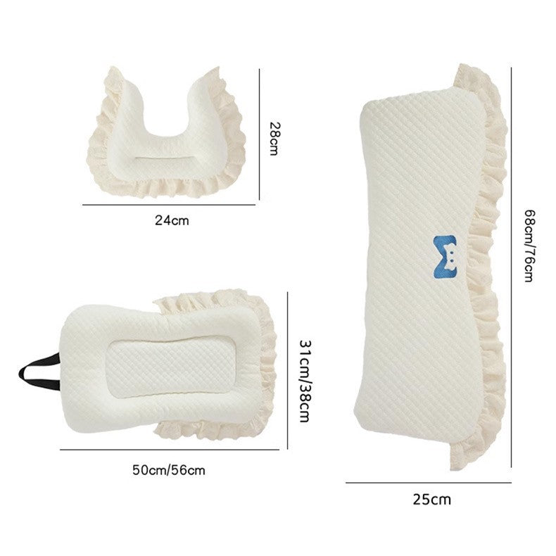 Pet Stroller Stylish Anti-Dirt Towel, Protective Pillow, Cute Three-Piece Set, Universal for Cats and Dogs, Removable and Washable Edge Pad Wholesale
