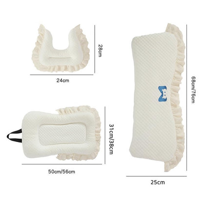 Pet Stroller Stylish Anti-Dirt Towel, Protective Pillow, Cute Three-Piece Set, Universal for Cats and Dogs, Removable and Washable Edge Pad Wholesale