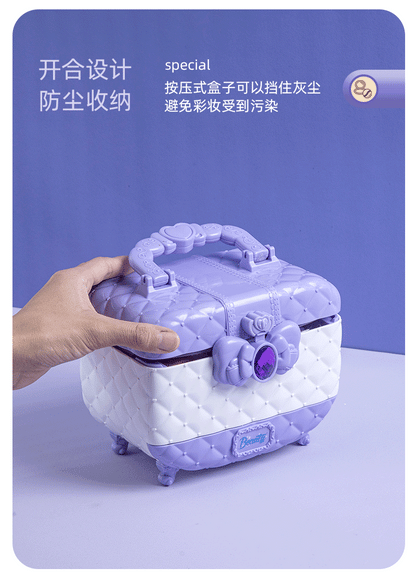 Factory Children Girl Princess Makeup Box Makeup Box suit Set Box Eye Shadow Full Set Performance Gift Box Toys Cross Border