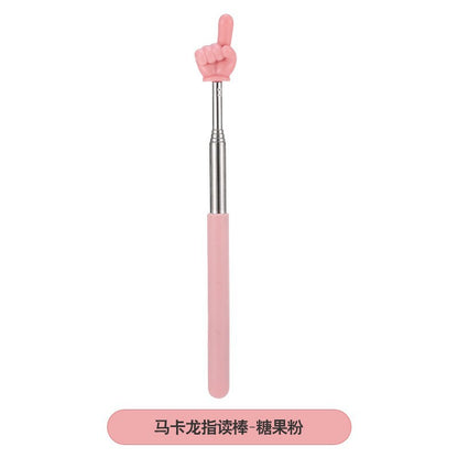 Telescopic Finger Reading Stick Reading Finger Reading Stick Finger Stick Reading Pointer Baton Teacher Teaching Stick Wholesale