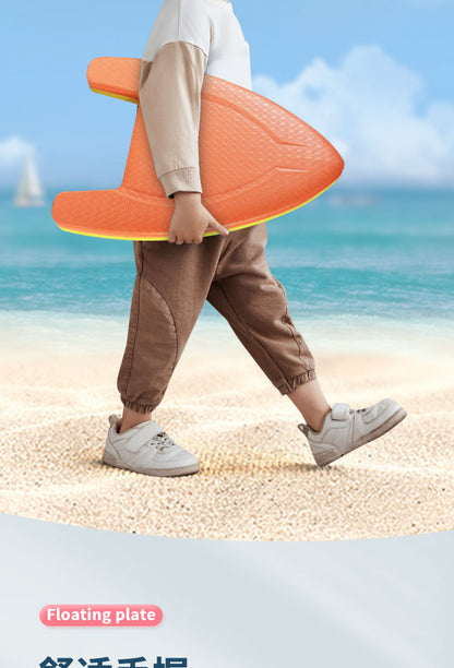 Floating Board Water Board Learning Swimming Floating Triangle Board Back Floating Adult Children Swimming Aid Thickened Environmental Protection Swimming Board Backboard