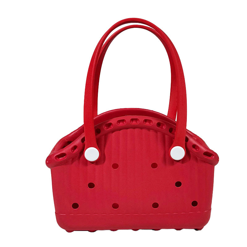 New Portable Eva Pet Bag Beach Bag Vegetable Basket Hole Bag Eva Printed Pet Car Storage Anti-Hole