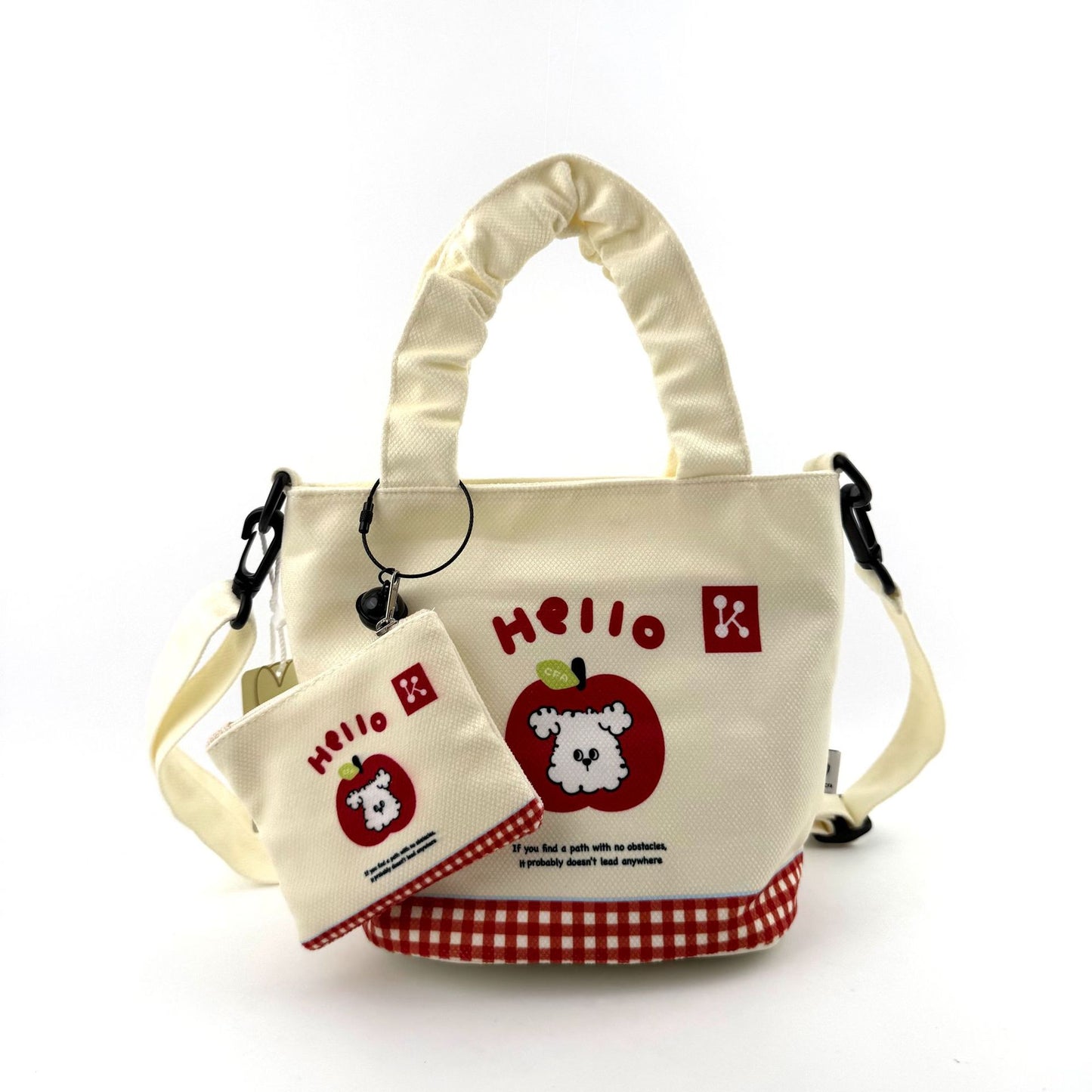 New Girls Handbag Storage Bag Cute Lunch Box Bag Handbag Mother Bag Korean Cartoon Bag Hand Bag
